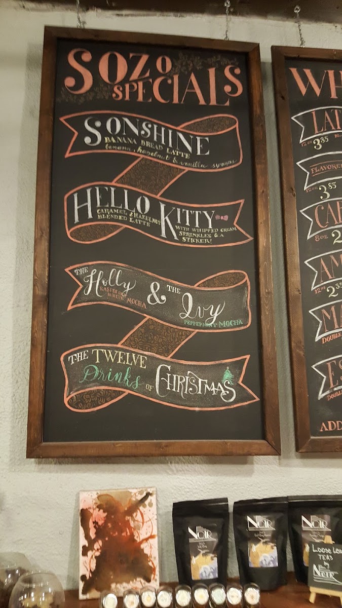 Sozo Coffeehouse Menu - Image 6